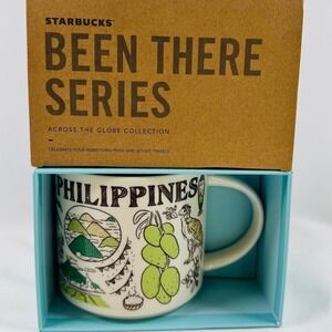 Philippines Starbucks Been There Series Mug 14oz Across the Globe Collection NIB